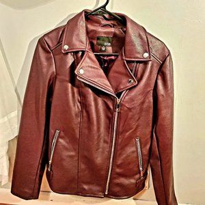 a.n.a Faux Leather Lightweight Motorcycle Jacket